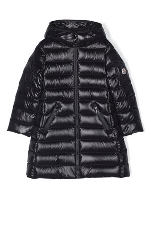 Blue Moka Long Down Jacket MONCLER KIDS | J29541C5011068950999